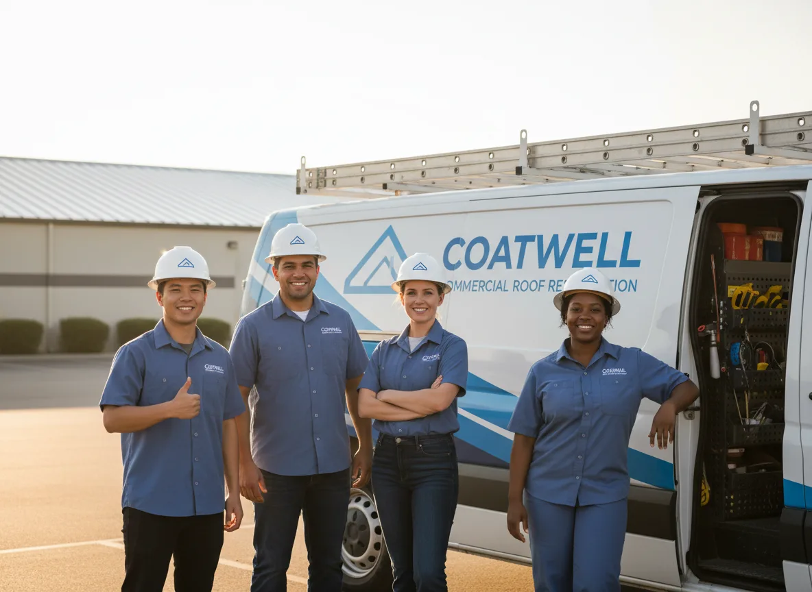Commercial roof coating company in Harviell, MO